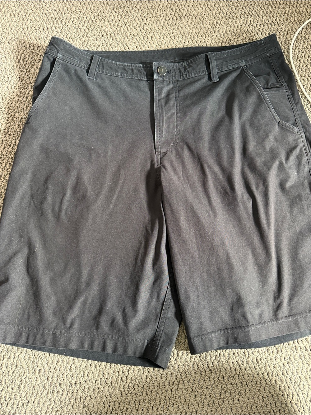 Men's Lululemon Classic Black Performance Shorts